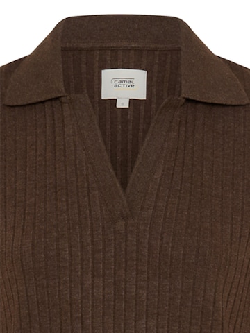 CAMEL ACTIVE Kleid aus Baumwollmix in Braun