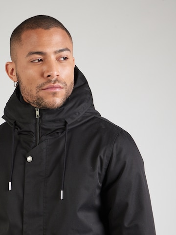 elvine Between-seasons coat 'Karim' in Black