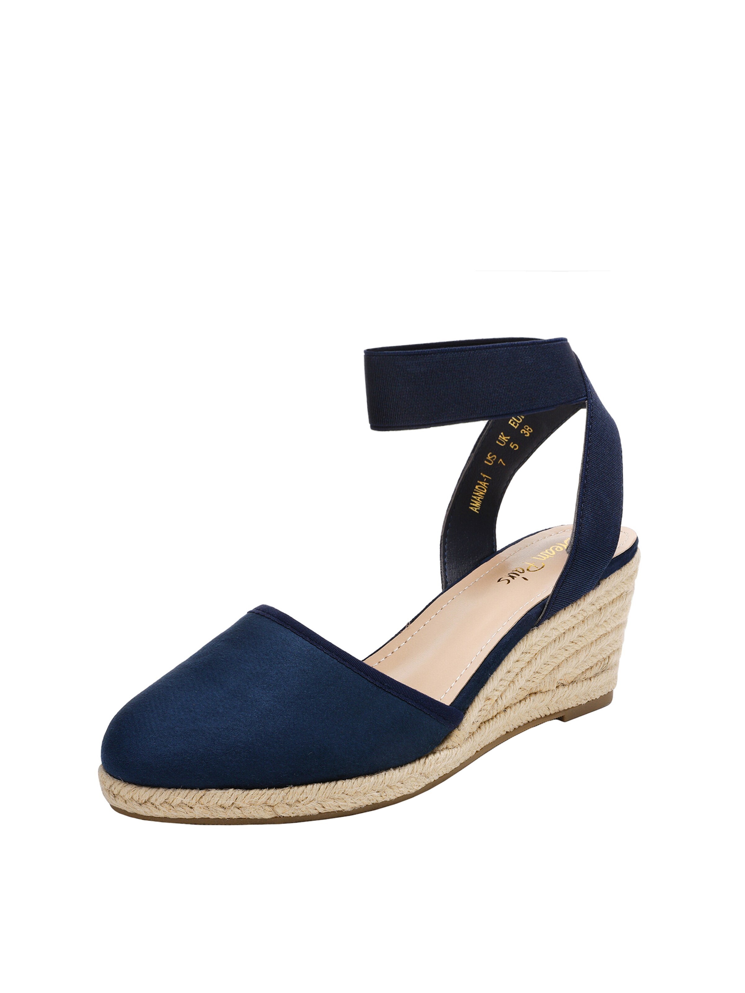 Dream Pairs Sandaal in Blauw: voorkant