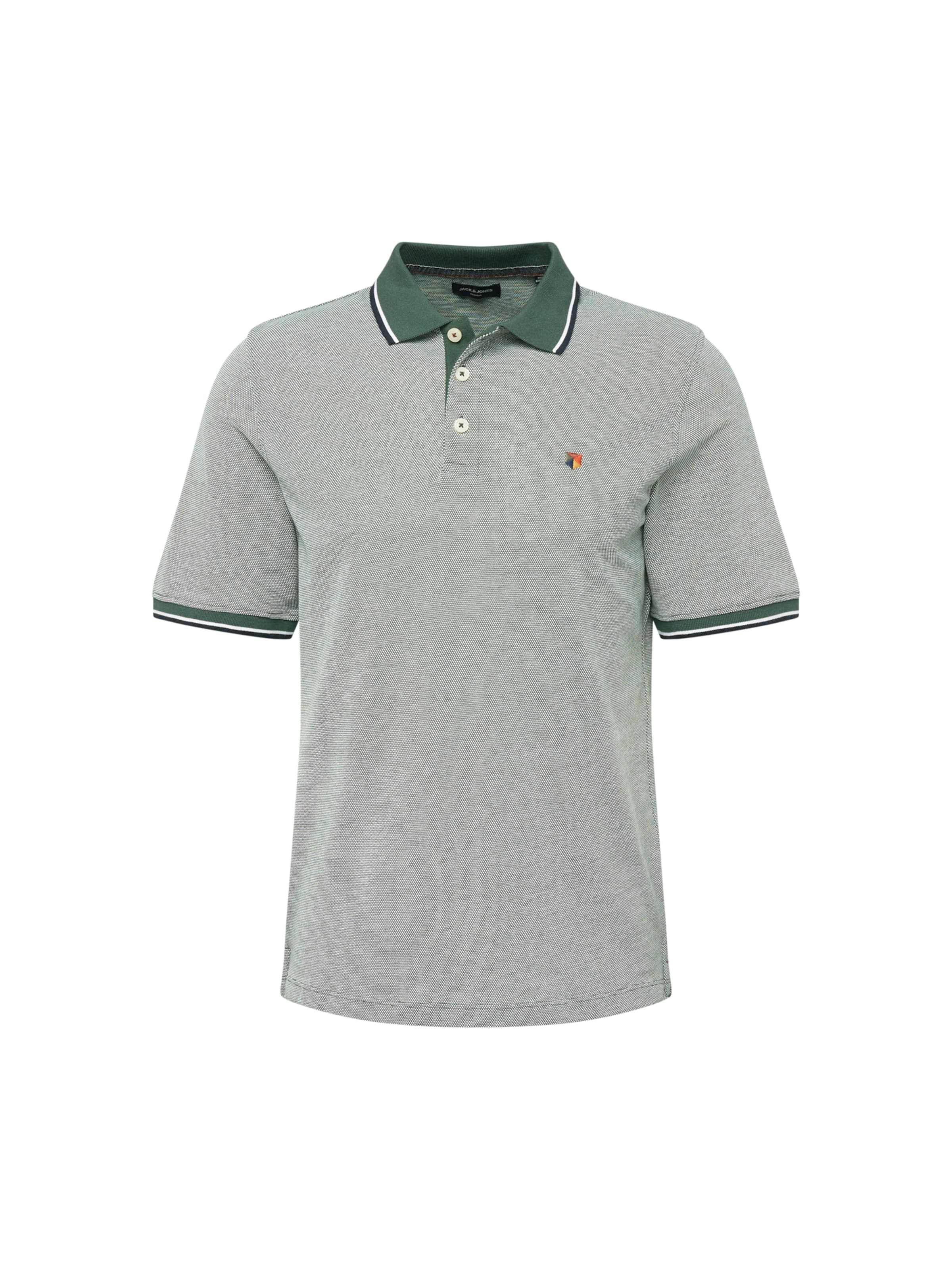JACK & JONES Poloshirt 'Bluwin' in Grün: Vorderseite