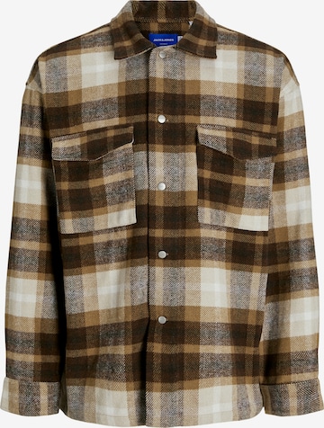JACK & JONES Overgangsjakke 'JORVESTERBRO' i brun: forside