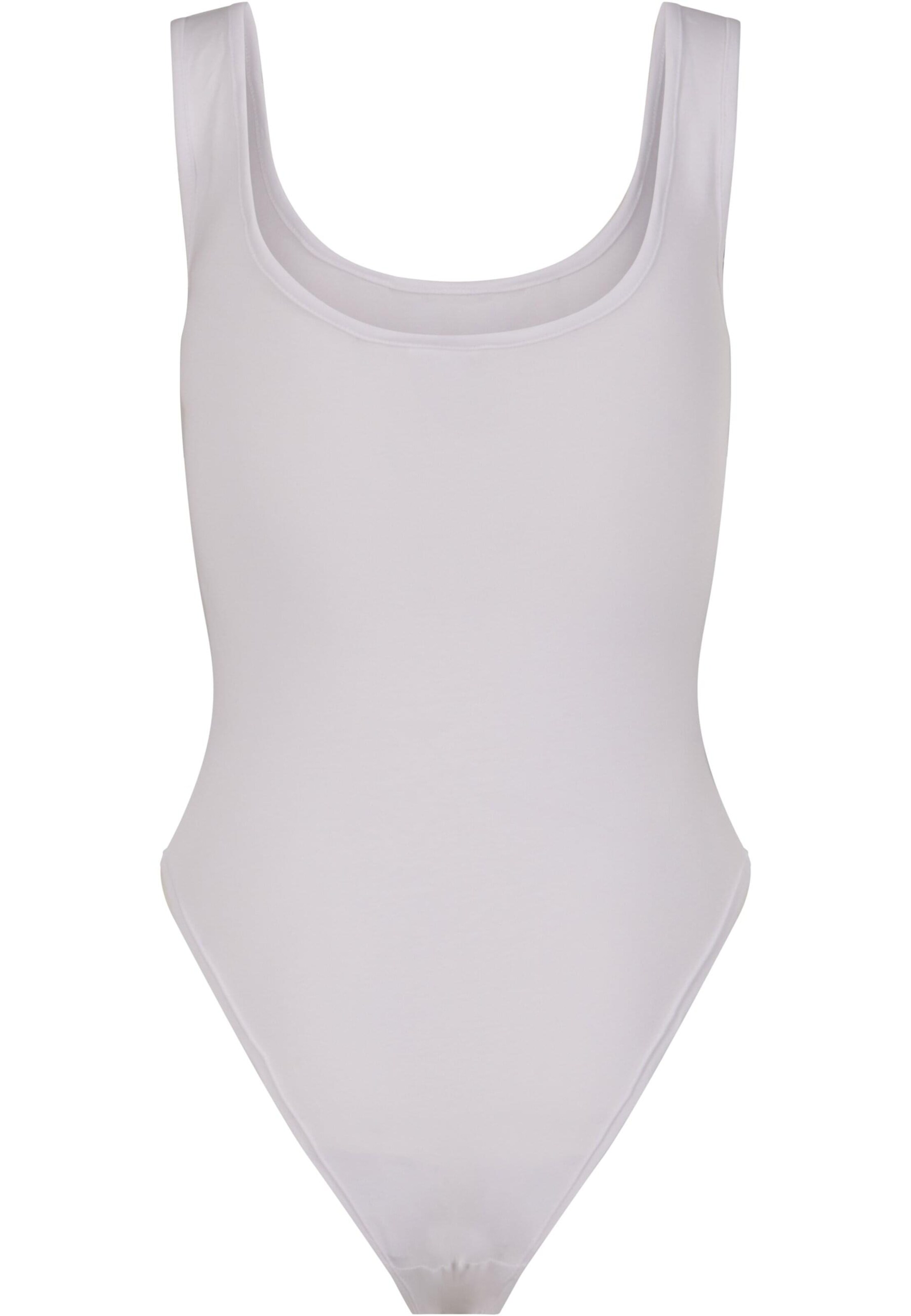 Urban Classics Shirt bodysuit in White