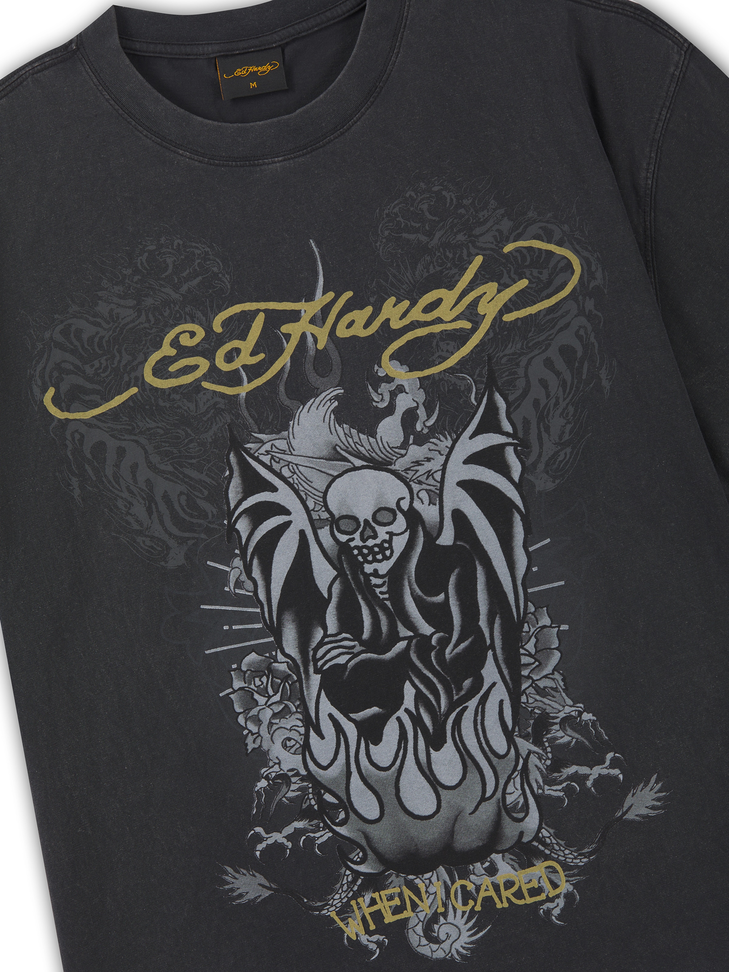 Ed Hardy Shirt 'When I Cared' in Black