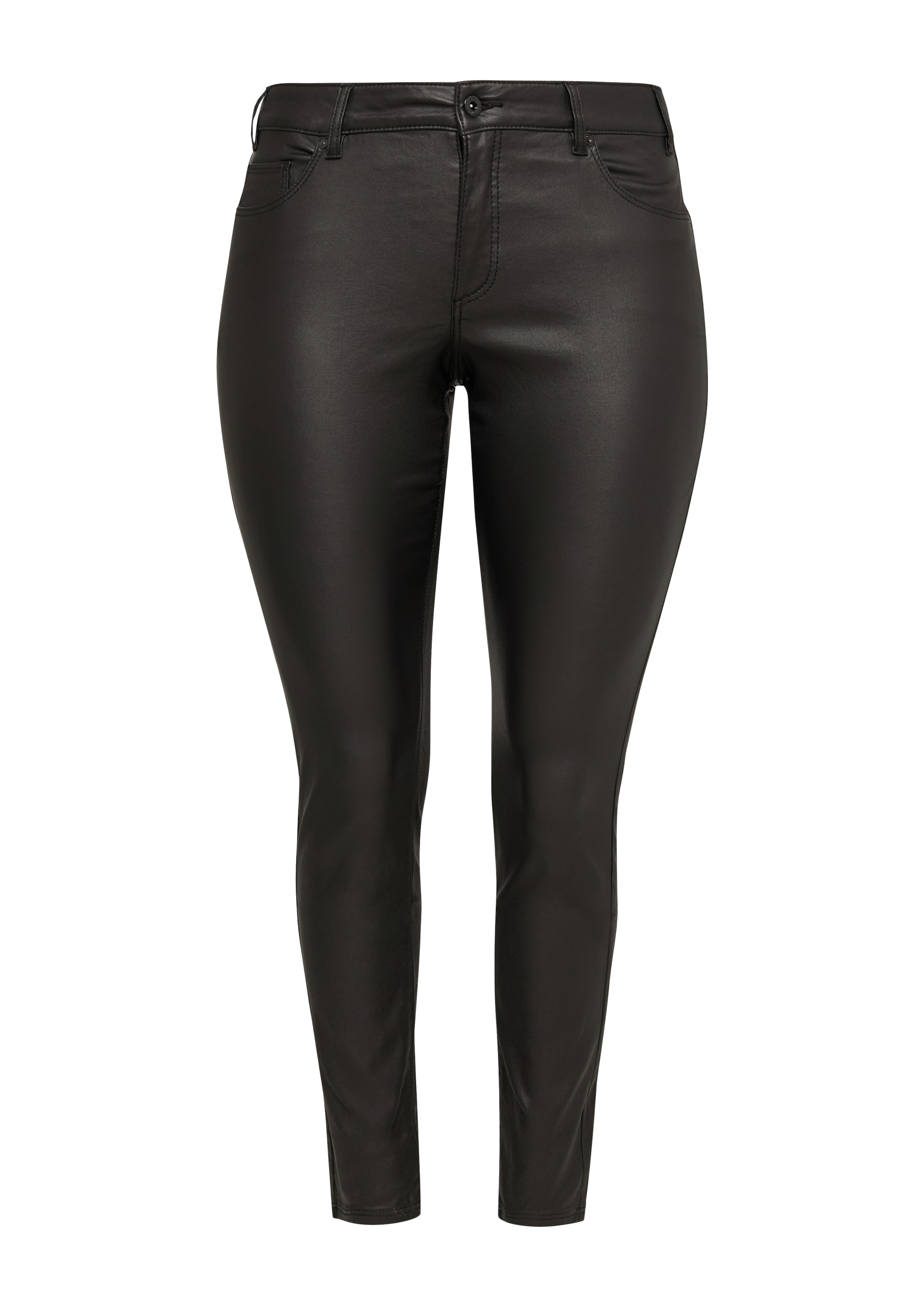 QS Broek in de kleur Zwart, Productweergave