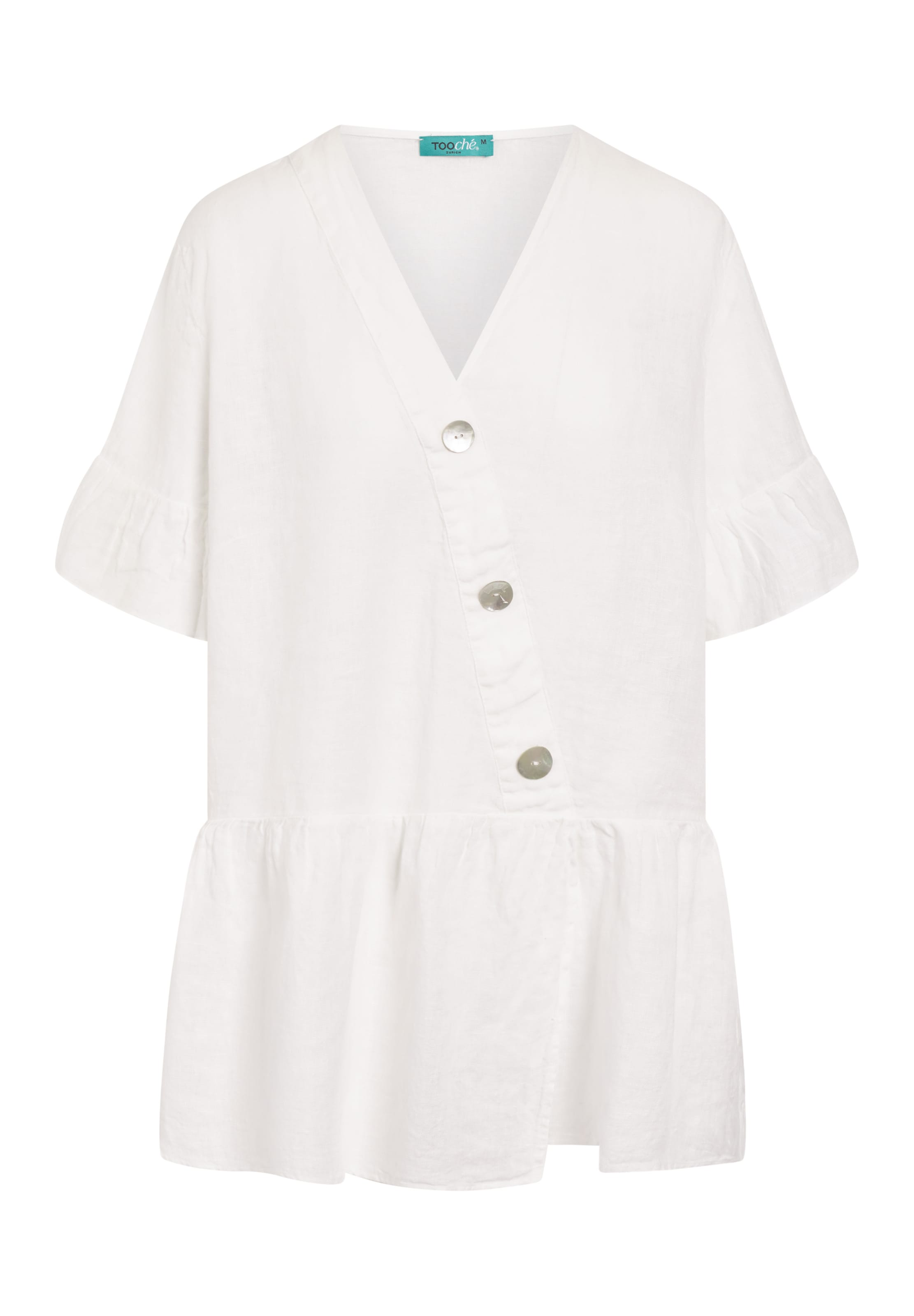 TOOche Bluse 'Harmony' in Weiß: Vorderseite