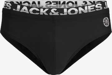 JACK & JONES Badeshorts 'IBIZA' in Schwarz: predná strana