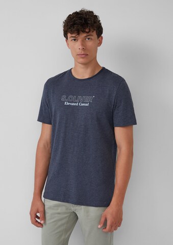 s.Oliver Shirt in Blau: Vorderseite