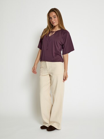 Camicia da donna 'Evalu' di minus in lilla