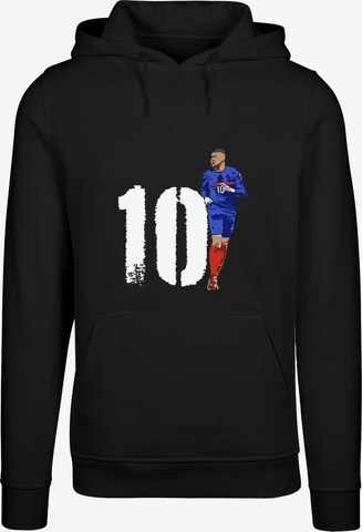 Merchcode Sweatshirt 'Player 1' in Zwart: voorkant