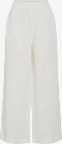 VILA - Pierna ancha Pantalón 'VILania' en blanco: frente