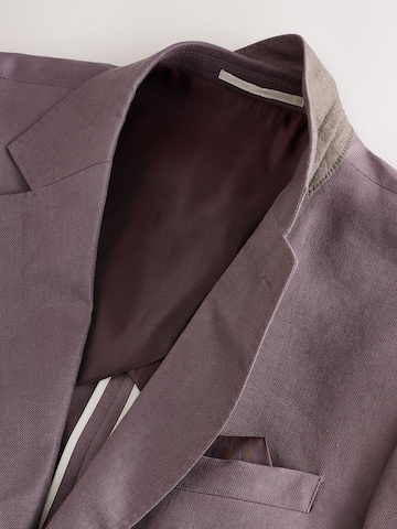 Next Slim fit Business-colbert 'N. Premium' in Lila