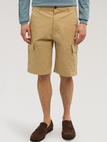 Trussardi Regular Trousers in Beige: front