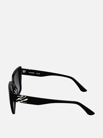 Karl Lagerfeld Zonnebril in Zwart