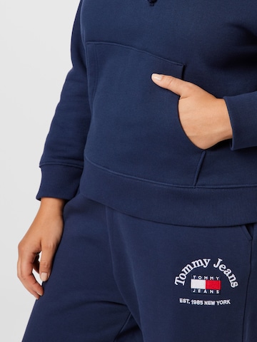 Sweat-shirt Tommy Jeans Curve en bleu