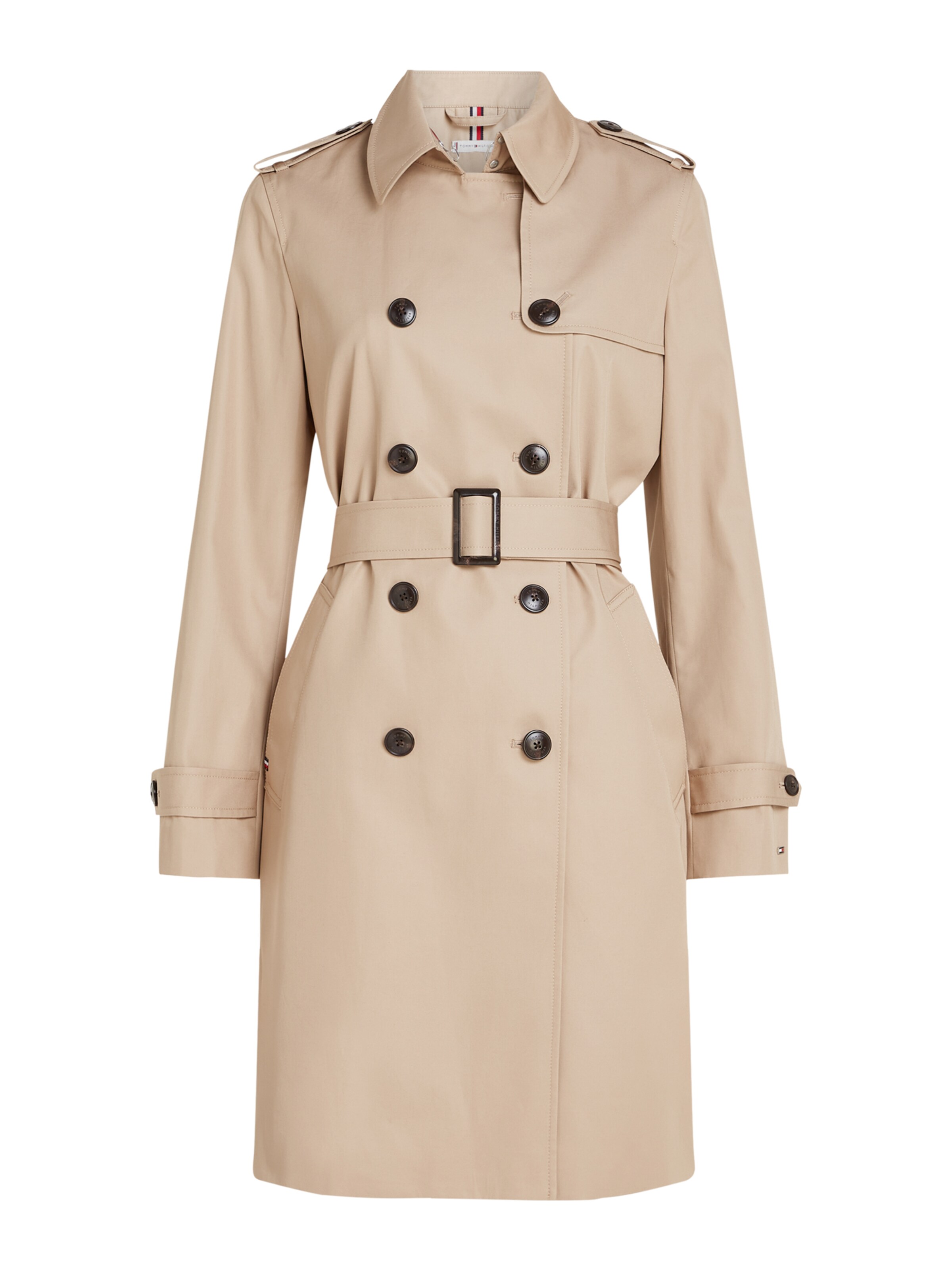 TOMMY HILFIGER Tussenmantel in Beige: voorkant