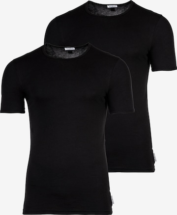 BIKKEMBERGS Shirt in Black: front
