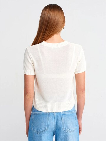 Dilvin Pullover 'Pullover'‌‌‌‌‌‌‌ in Weiß