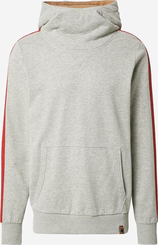 Fli Papigu Hoodie 'Shisha & Strand' in Grau: predná strana