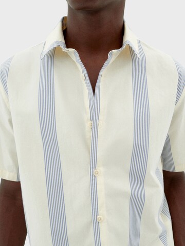 Thinking MU Regular fit Button Up Shirt ' TOM ' in Blue