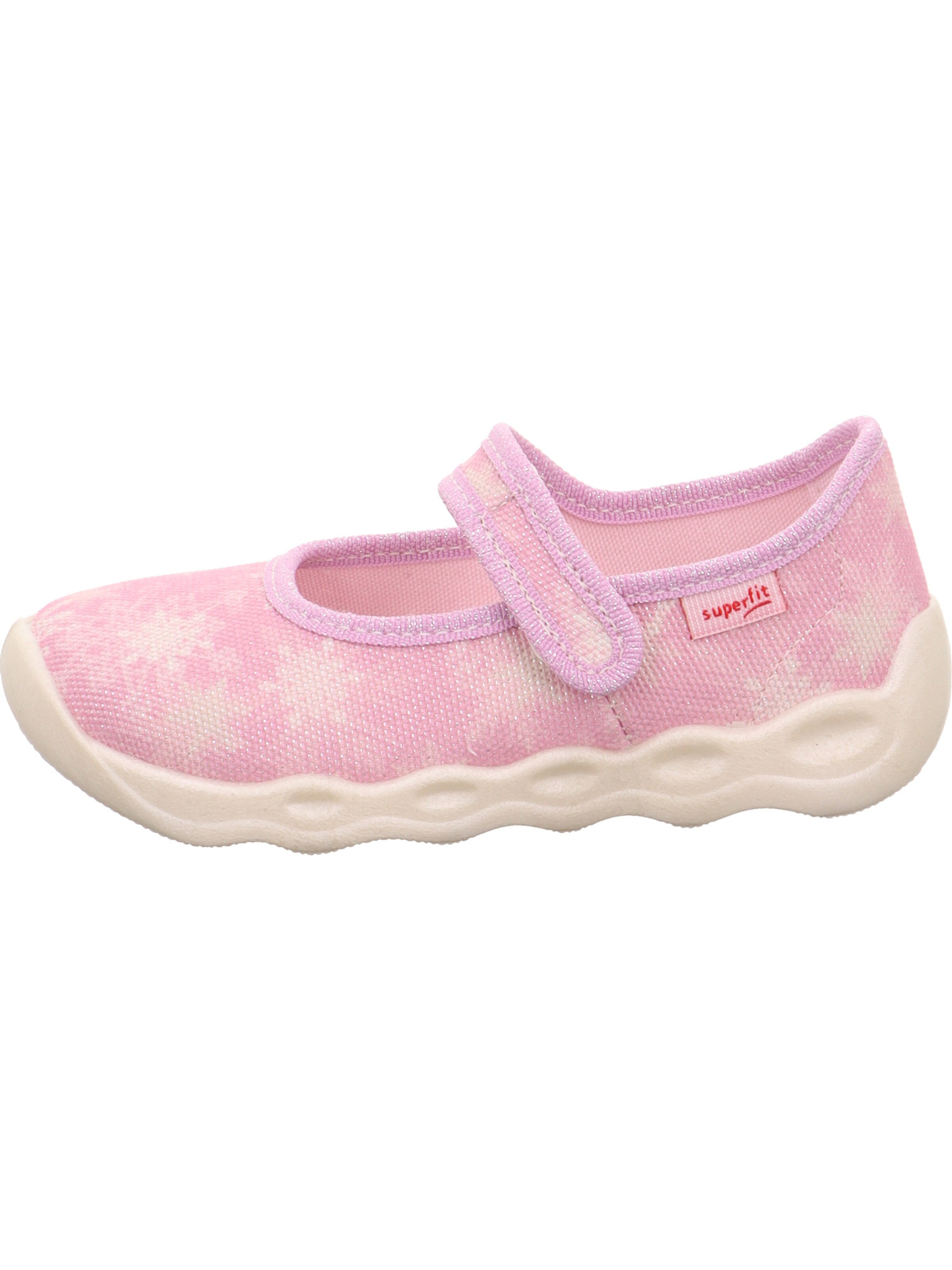 SUPERFIT Hausschuh 'Bubble' in Pink
