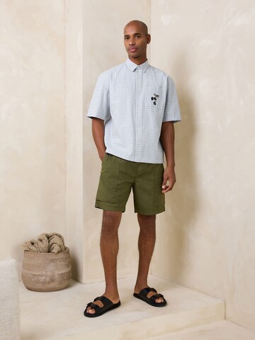 Fit confort Chemise Next en bleu