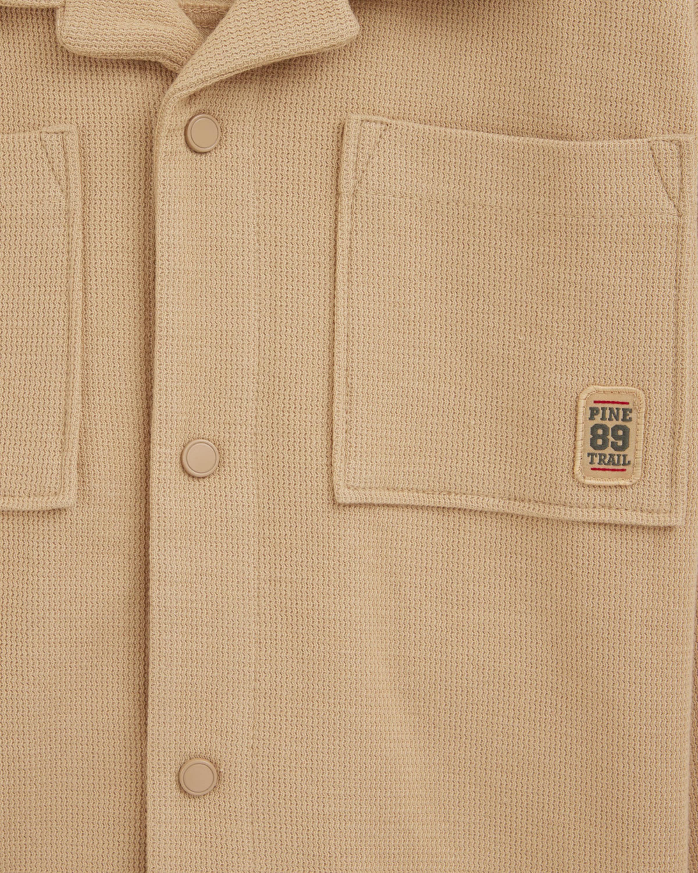 Coupe regular Chemise WE Fashion en beige