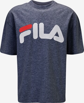 FILA T-shirt 'LOWELL' i blå: framsida