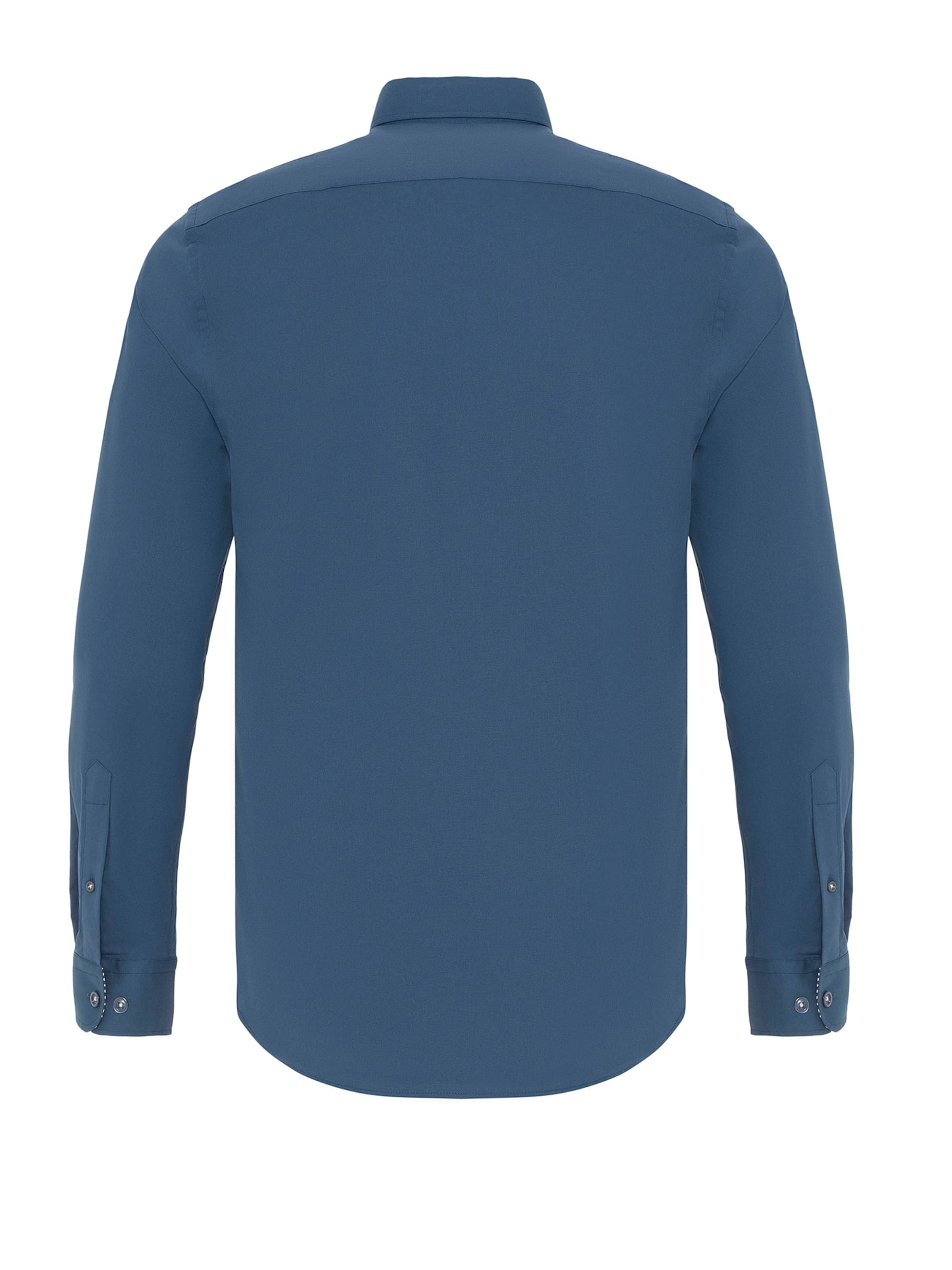 Coupe regular Chemise 'DANDAL' Dandalo en bleu