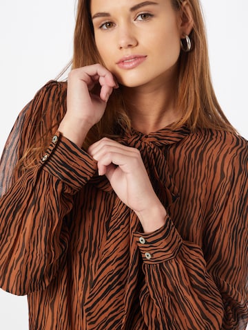 BE EDGY Blouse 'Nadja' in Brown