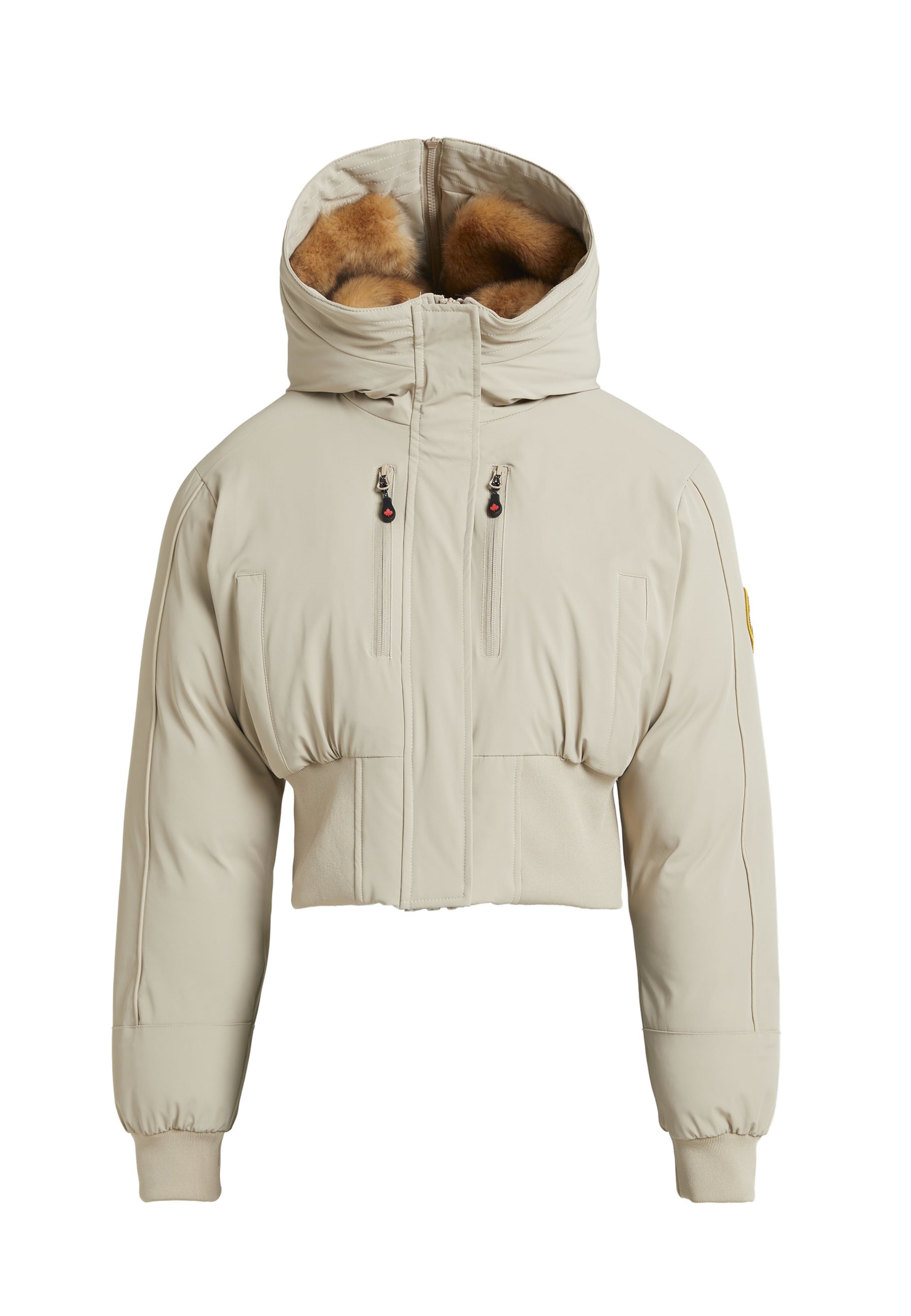Zavetti Canada Between-season jacket 'Ossani' in Beige: front