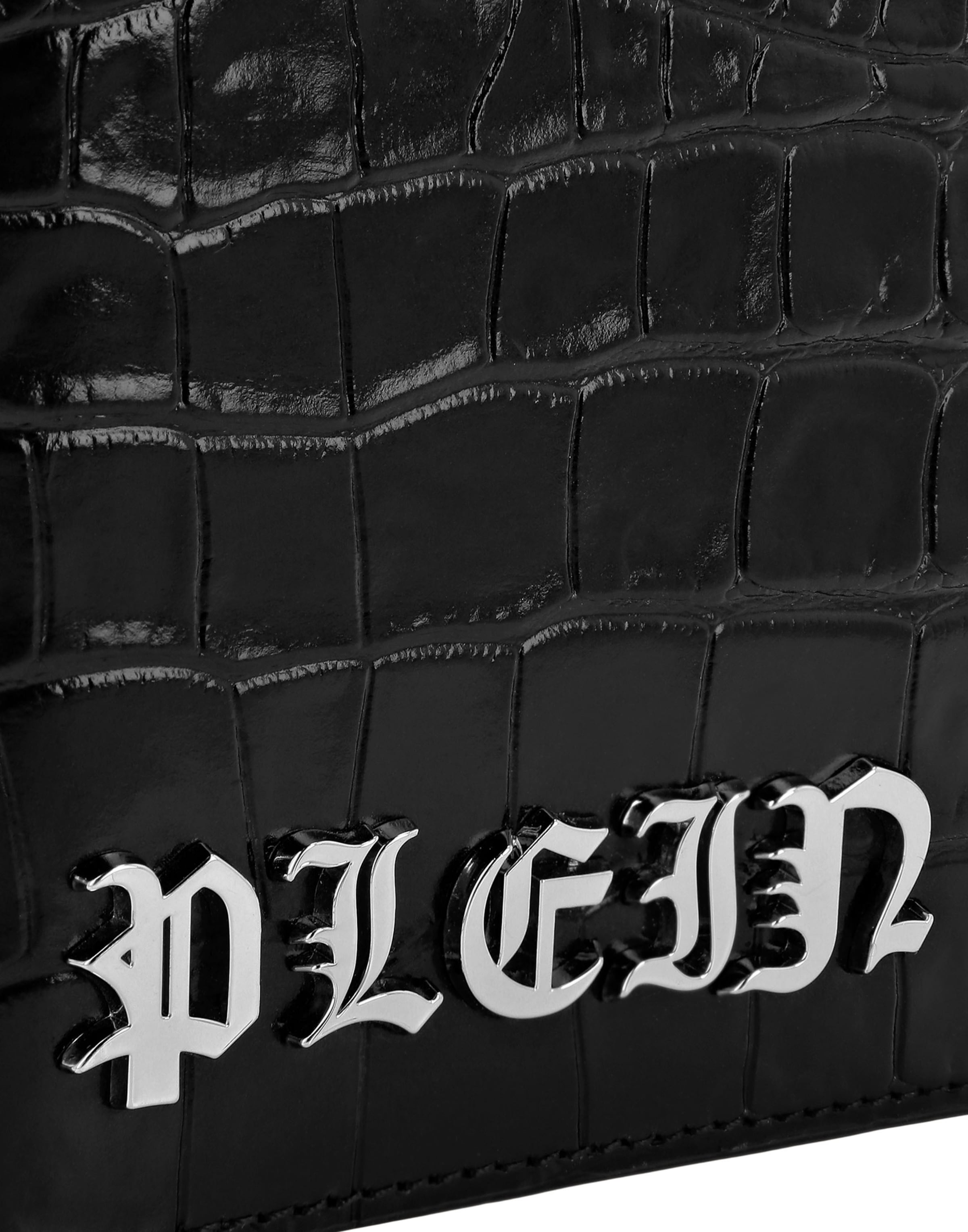 Étui 'Gothic Plein' Philipp Plein en noir