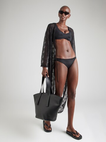 Calvin Klein Swimwear Bustier Bikinitop in Zwart
