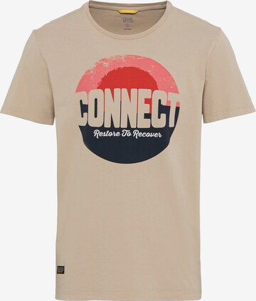CAMEL ACTIVE T-Shirt in Beige: predná strana