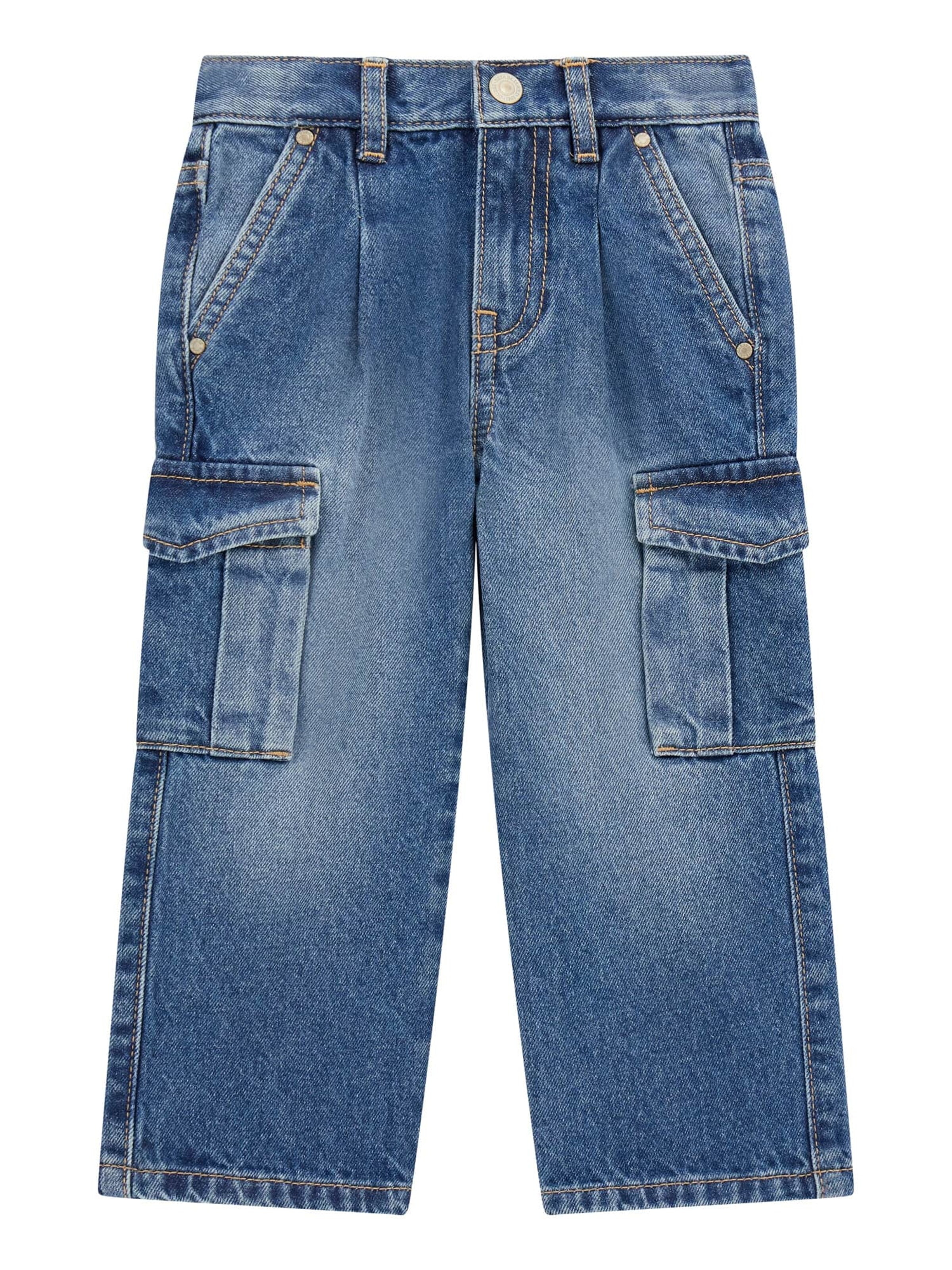 GUESS Regular Jeans in Blue: front