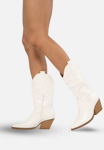 Salinyang Cowboylaarzen in Wit