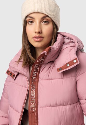 NAVAHOO Winter jacket 'Wattewölkchen' in Pink