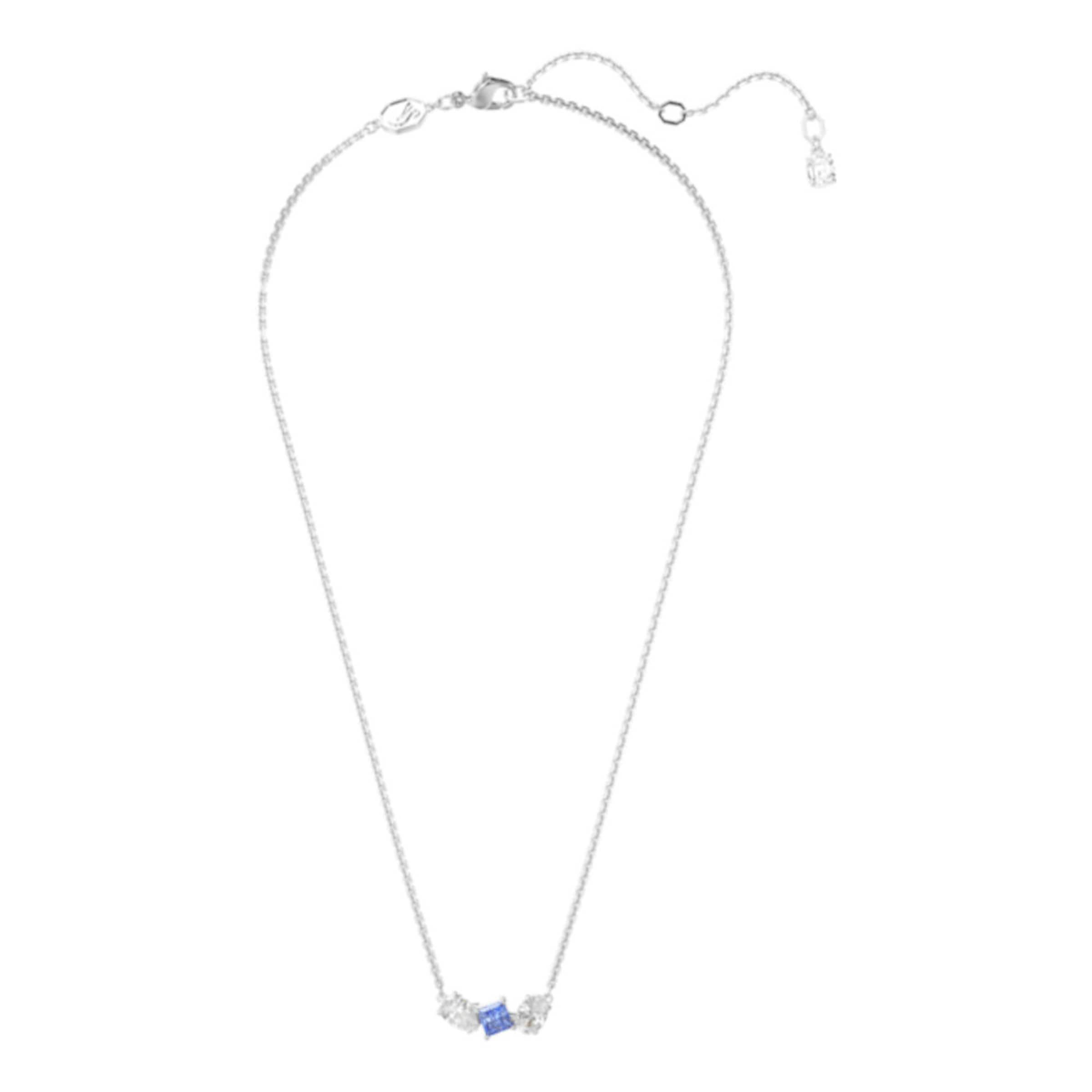 Swarovski Necklace in Silver: front
