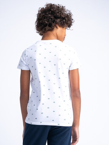 T-Shirt 'Ray' Petrol Industries en blanc