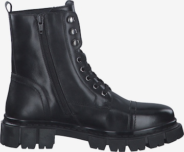 s.Oliver Lace-Up Ankle Boots in Black