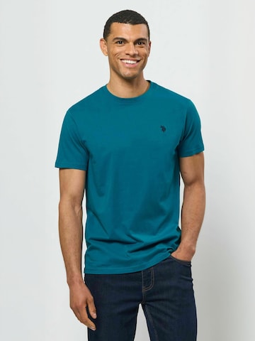 U.S. POLO ASSN. Regular Fit Skjorte ' UMArjun ' i blå: forside