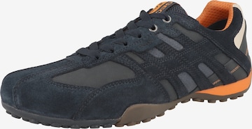Baskets basses GEOX en bleu : devant