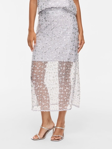 VILA - Falda 'GLITA ' en gris: frente