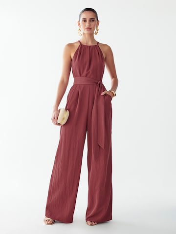 St MRLO Jumpsuit 'Marni' in Red: front