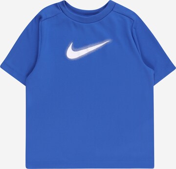 NIKE - Camiseta funcional en azul: frente