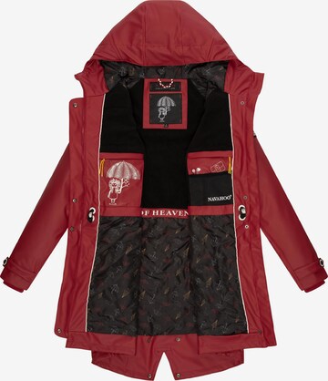 Manteau fonctionnel 'Rainy Flower' NAVAHOO en rouge