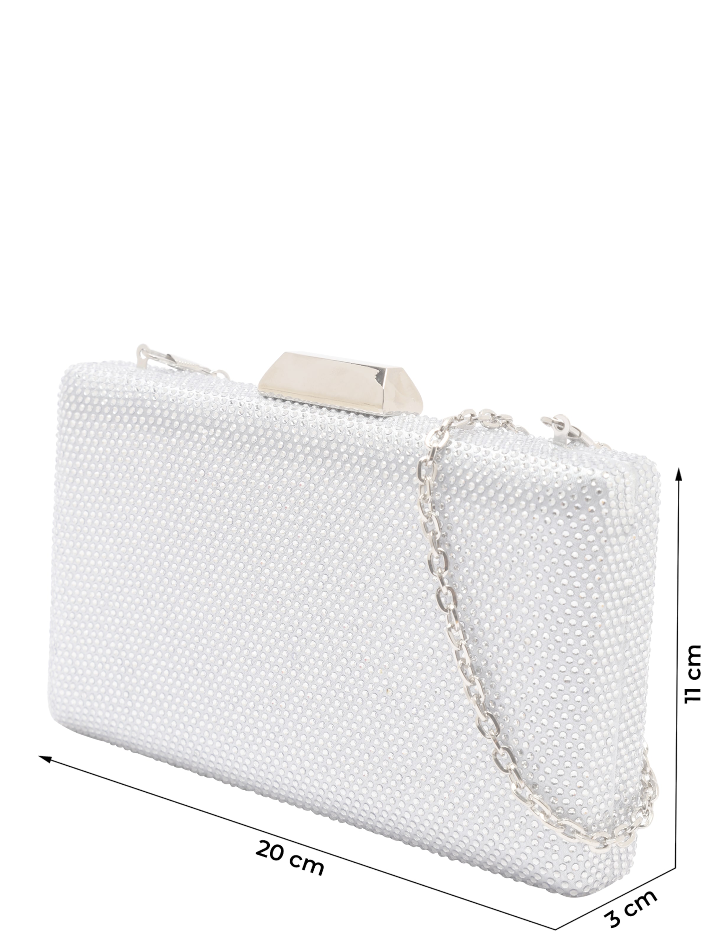 mascara Kopertówka w kolorze srebrny