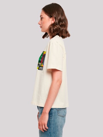 T-shirt 'Heroes of Childhood Tao Tao Cassette' F4NT4STIC en beige