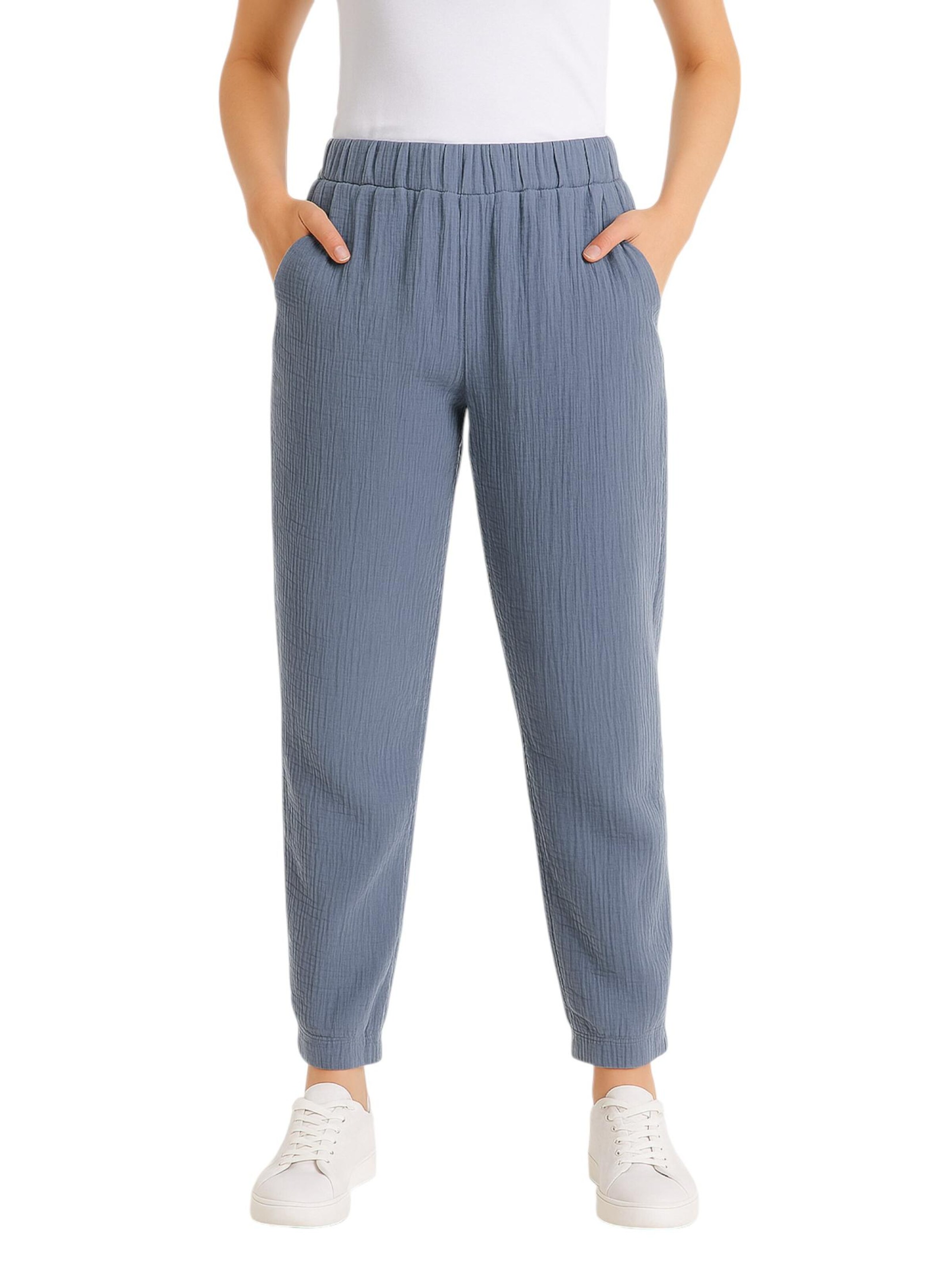 Loosefit Pantalon 'EMIRA' fashionshowcase en gris