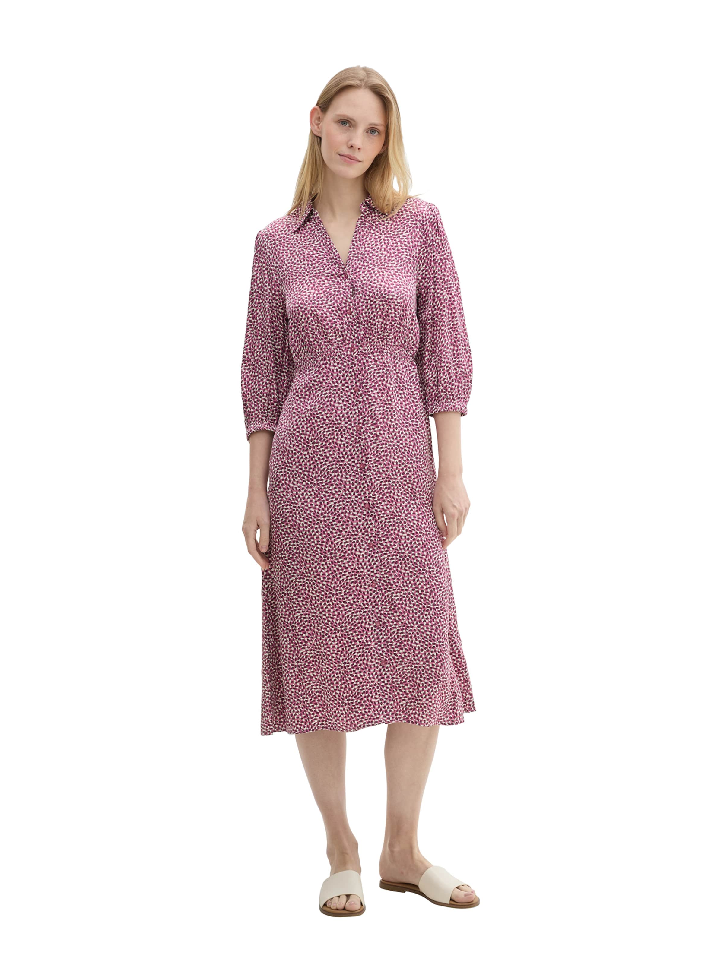 TOM TAILOR Blusekjole i lilla