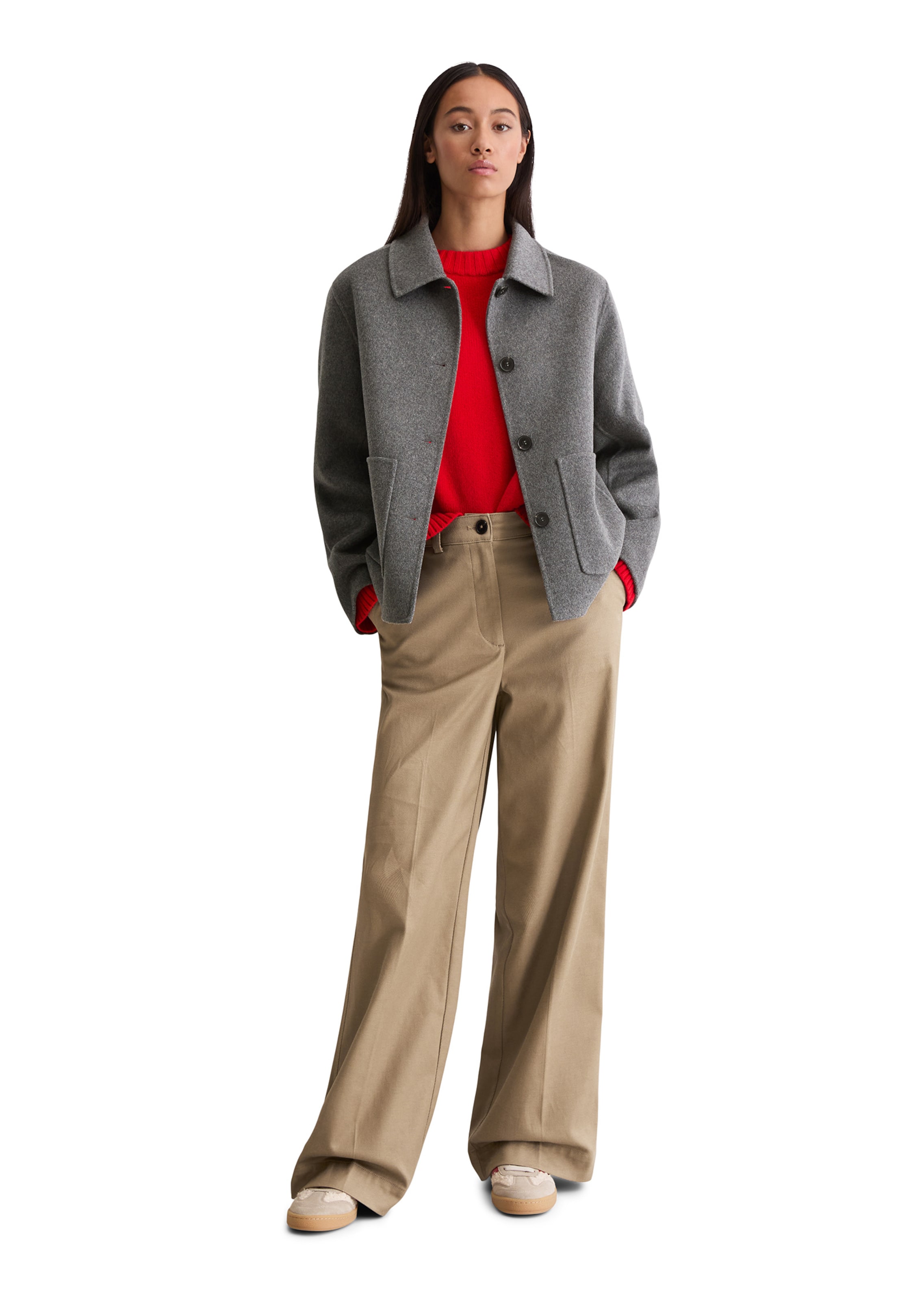 Marc O'Polo Jacke in Grau